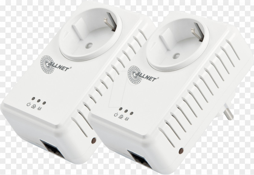 Power-line Communication HomePlug ALLNET PowerLAN Phasenkoppler PNG