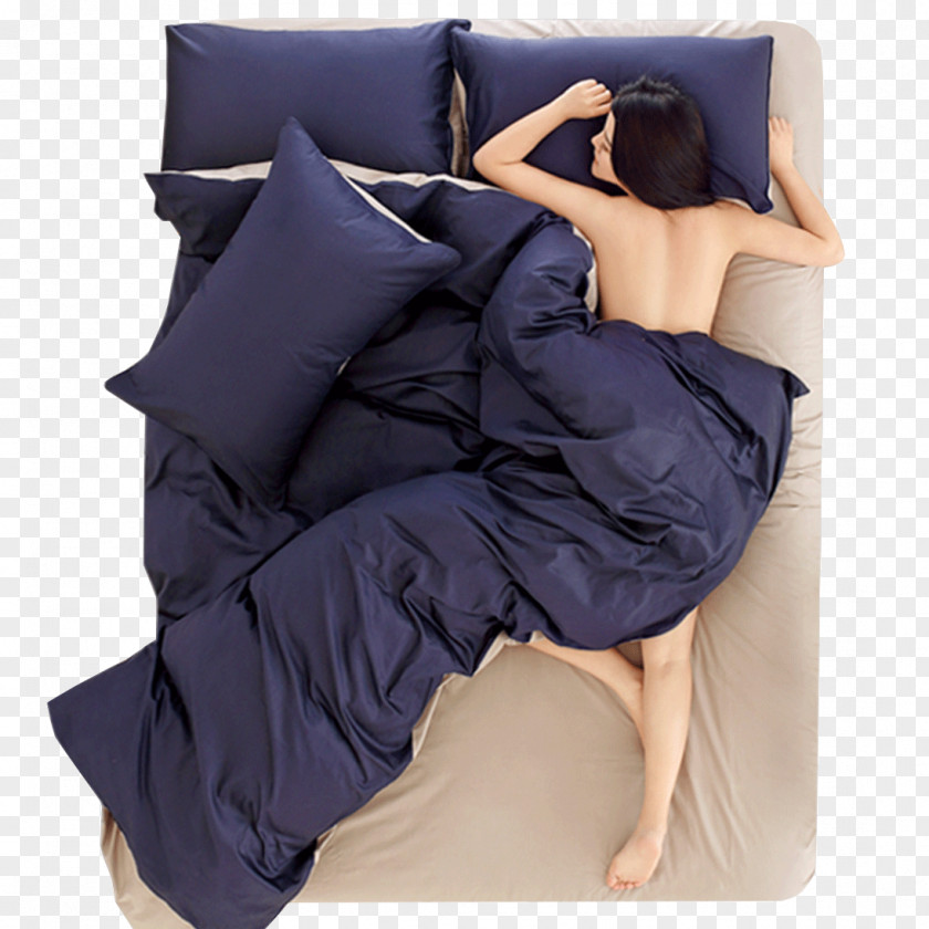 Pure Cotton Bedding Blanket Sleep Comfort Pillow PNG