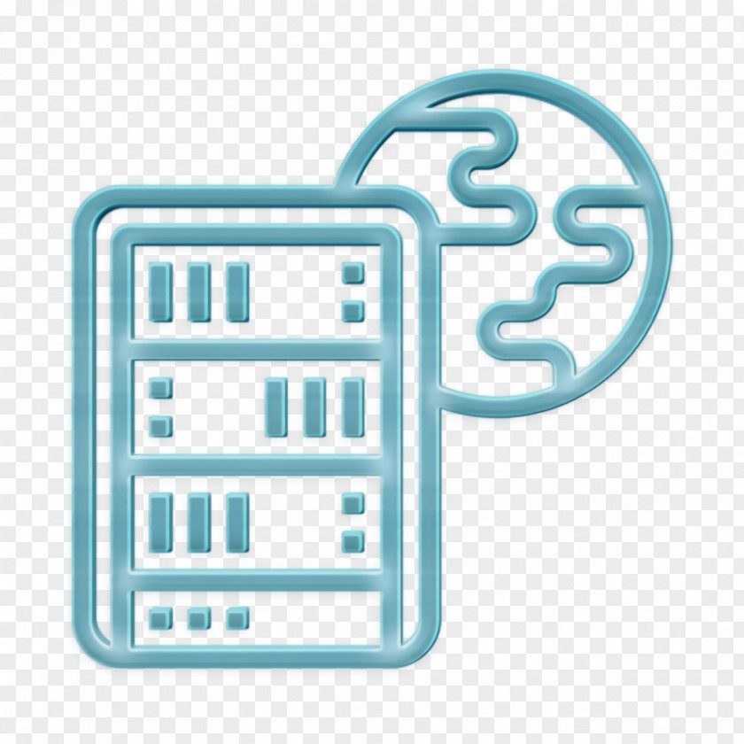 Server Icon Global Cyber Crime PNG