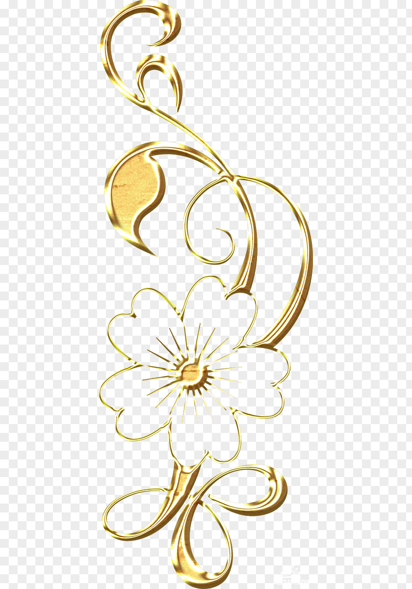 Gold Ornament Clip Art PNG