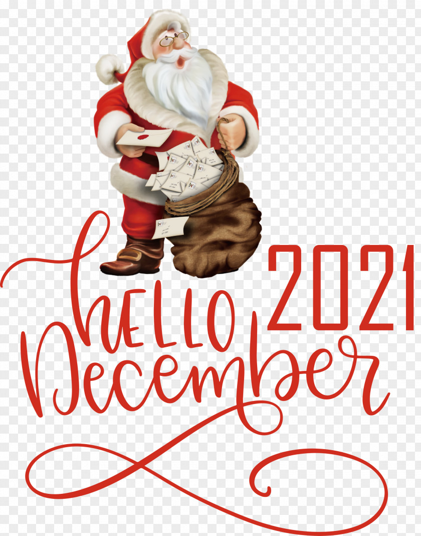 Hello December December Winter PNG