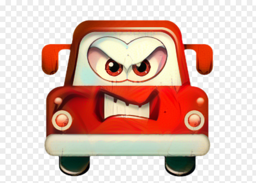 Mouth Red Car Emoji PNG
