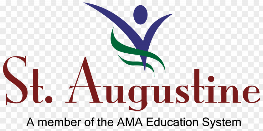St. Augustine School Of Nursing AMA Computer University Logo PNG
