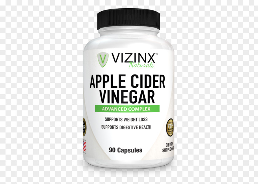 Apple Cider Vinegar Nutrient Dietary Supplement Healthy Digestion PNG