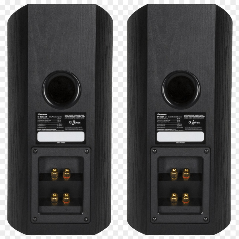 Computer Speakers Pioneer SP-BS22A-LR Loudspeaker Studio Monitor Sound PNG