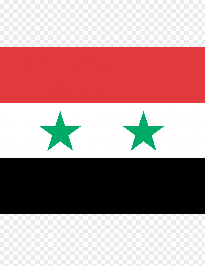 Flag Of Syria United Arab Republic Clip Art PNG