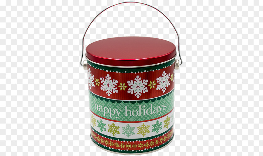 Large Personalized Plastic Buckets Holiday Tins & Containers Snack Pretzel PNG