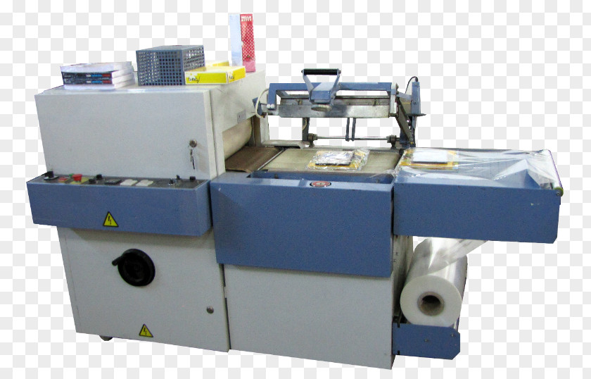 Packaging Machine And Labeling Heat Sealer PNG