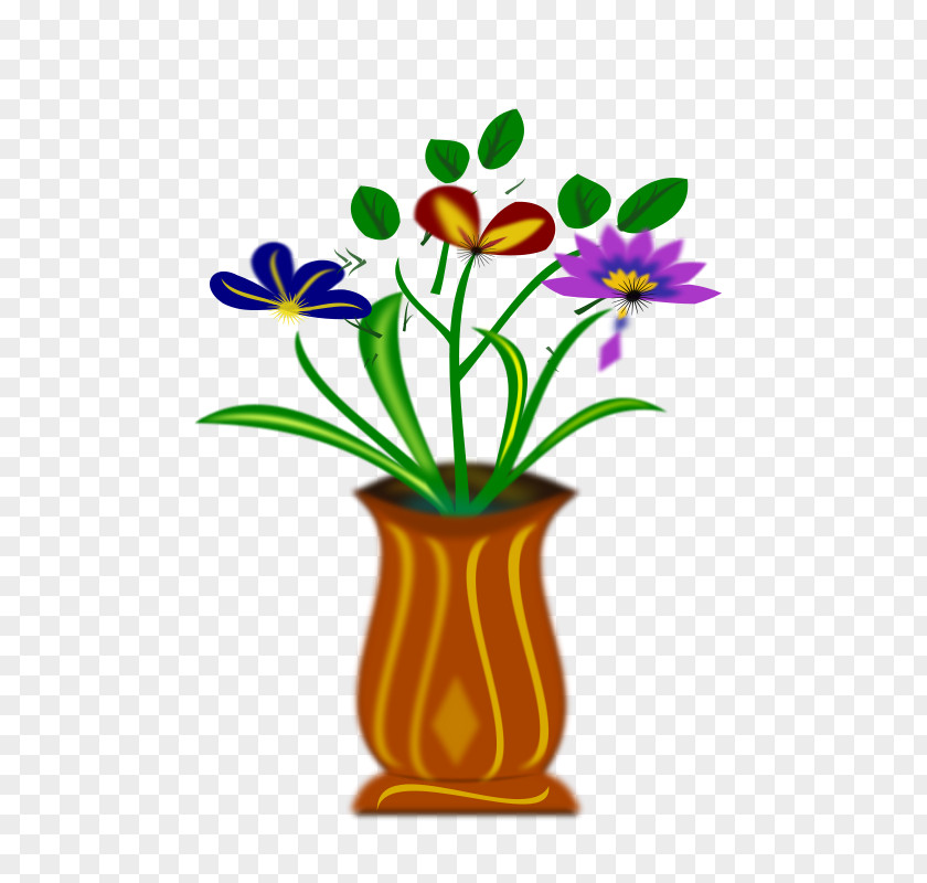 Vase Flower Drawing Clip Art PNG