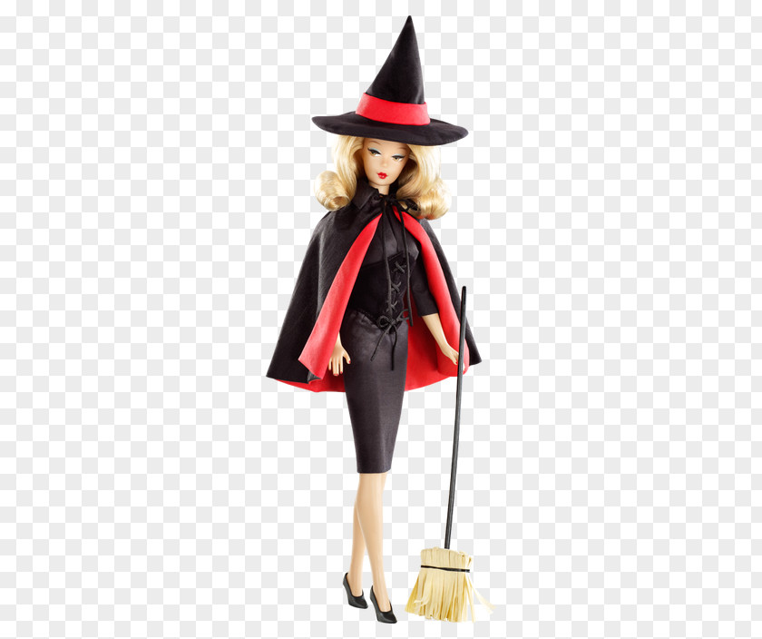 Wicked Witch Of The West Samantha Barbie Doll Toy Mattel PNG