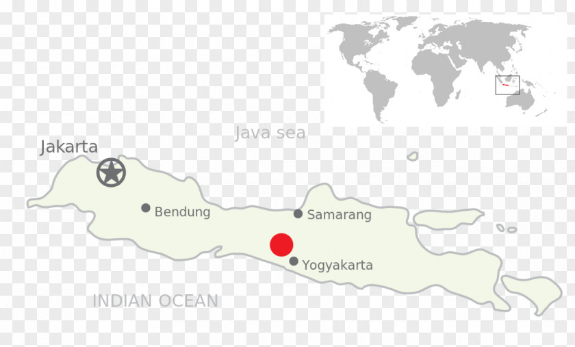 World Map Mount Merapi Nautical Chart PNG