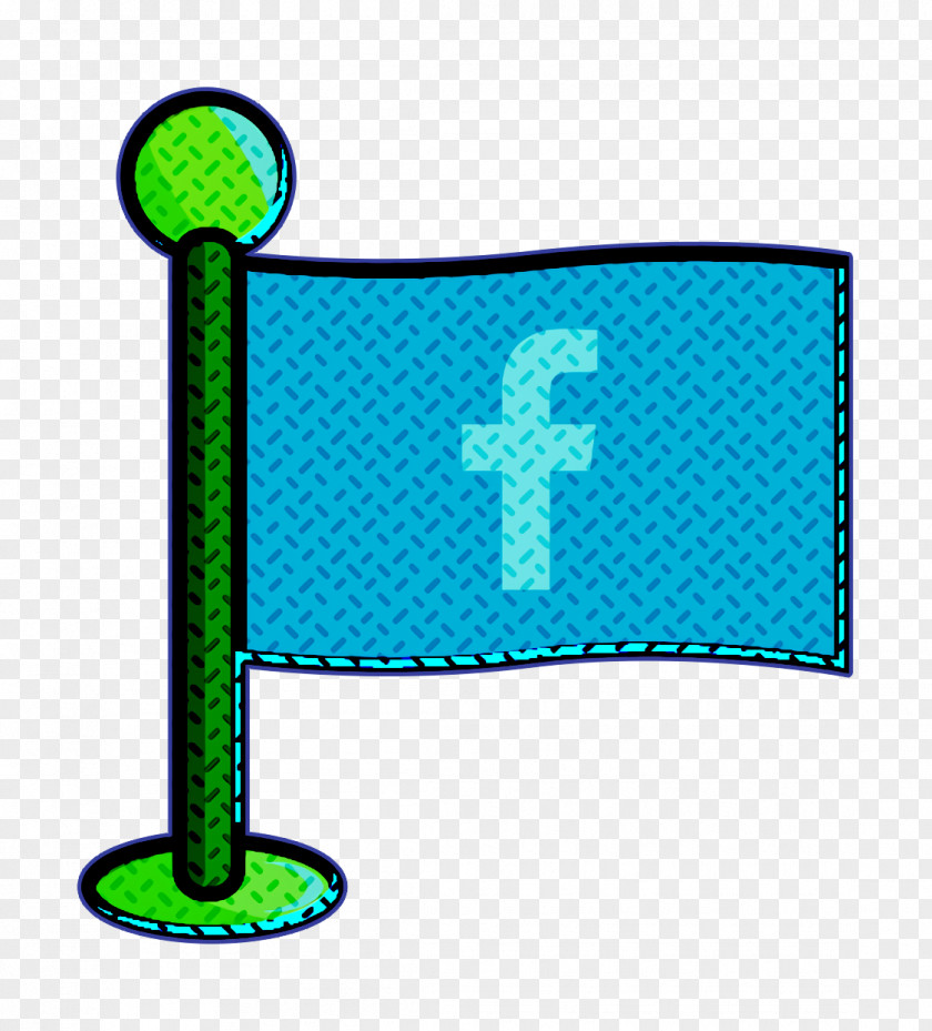 Social Icon Networking Facebook Flag Media PNG