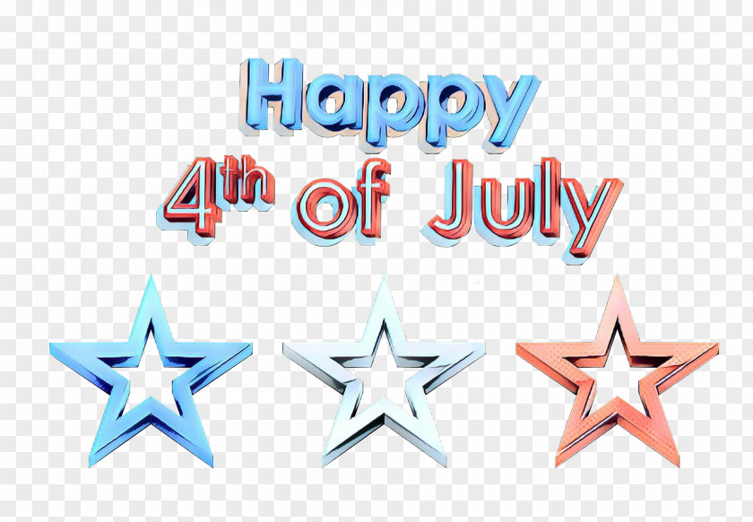 Company Electric Blue Happy Independence Day Text PNG