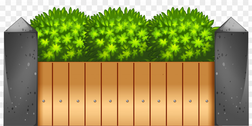 Fence Picket Garden Clip Art PNG