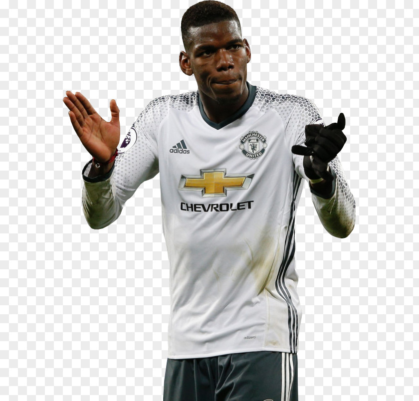 Football Paul Pogba 2016–17 Manchester United F.C. Season Jersey PNG