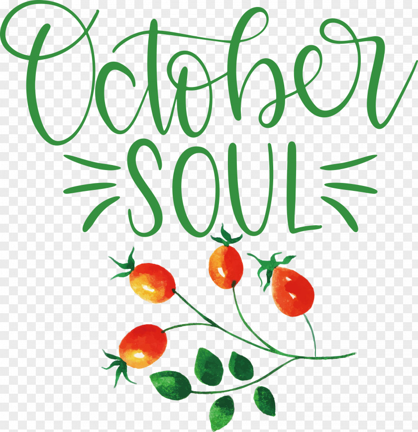 October Soul October PNG