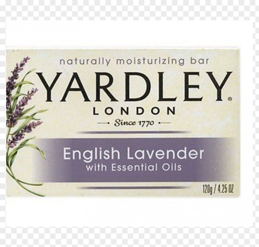 Soap English Lavender Yardley Of London White Pudding Shea Butter PNG