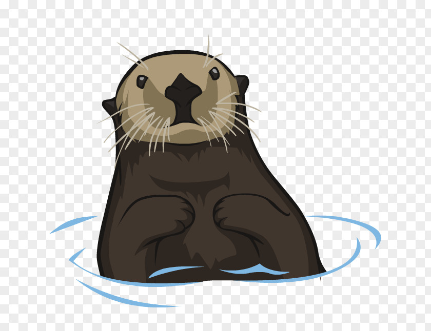 Beaver Whiskers Sea Otter PNG