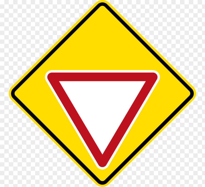 Interlocking Rings Priority Signs New Zealand Warning Sign Yield Traffic PNG