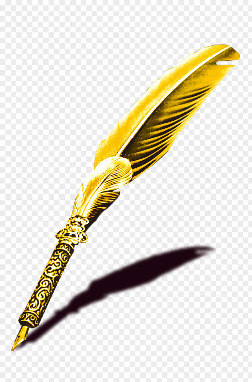 Luxury Palace Paper Pen Quill Ink PNG