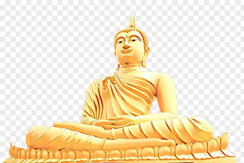 Meditation Statue Gautama Buddha PNG