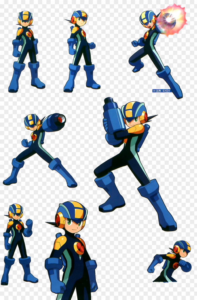 Mega Man Star Force Battle Network 6 5 PNG