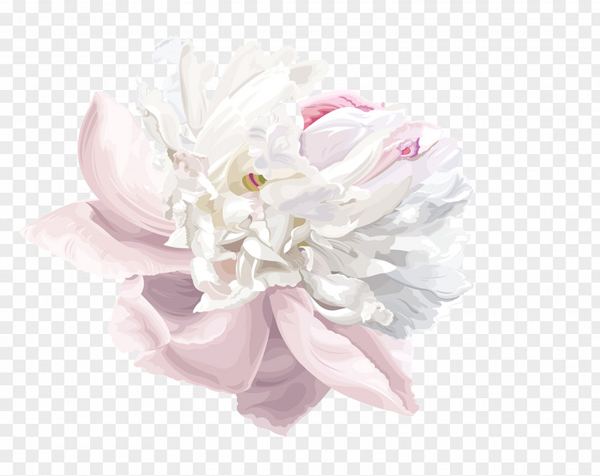 Peony Watercolor Painting PNG