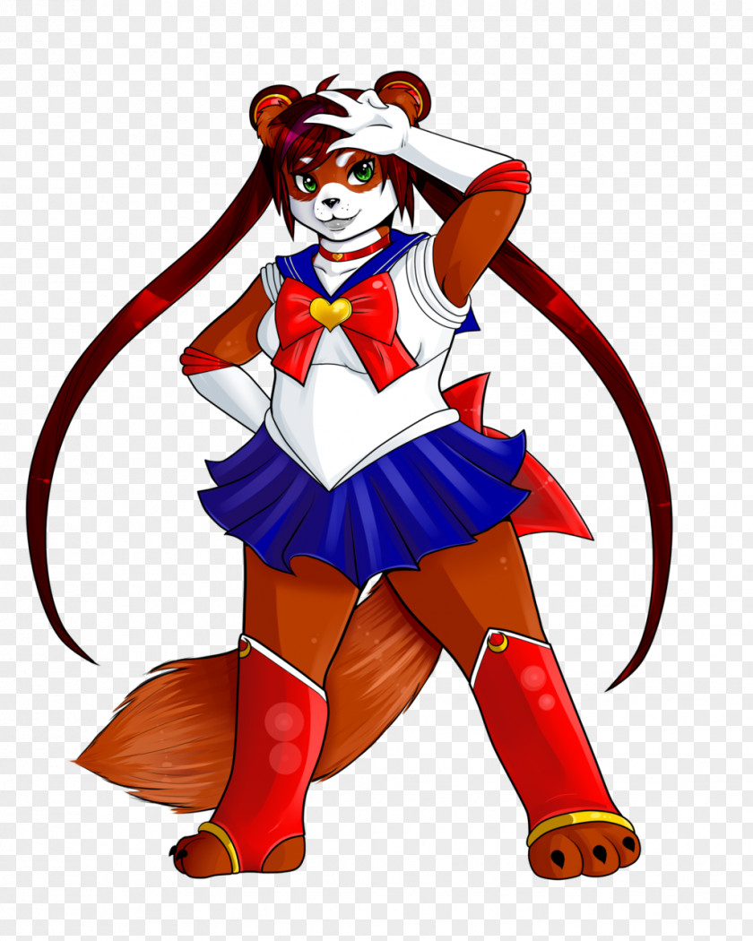Sailor Moon Furry Fandom Costume PNG