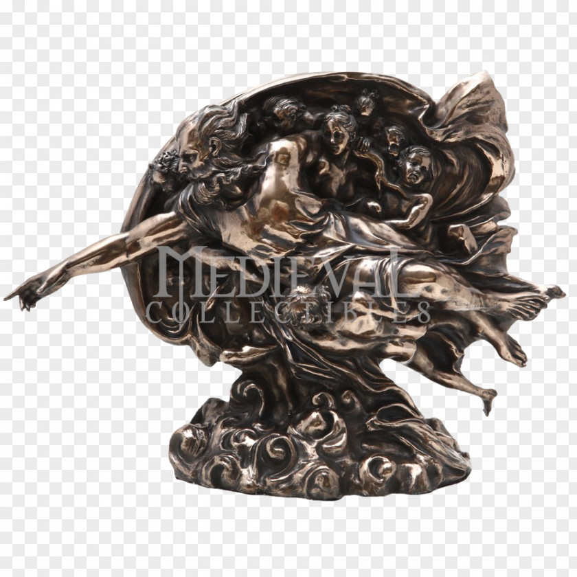 Michelangelo Bible Art The Creation Of Adam Bronze Sculpture Statue Figurine PNG