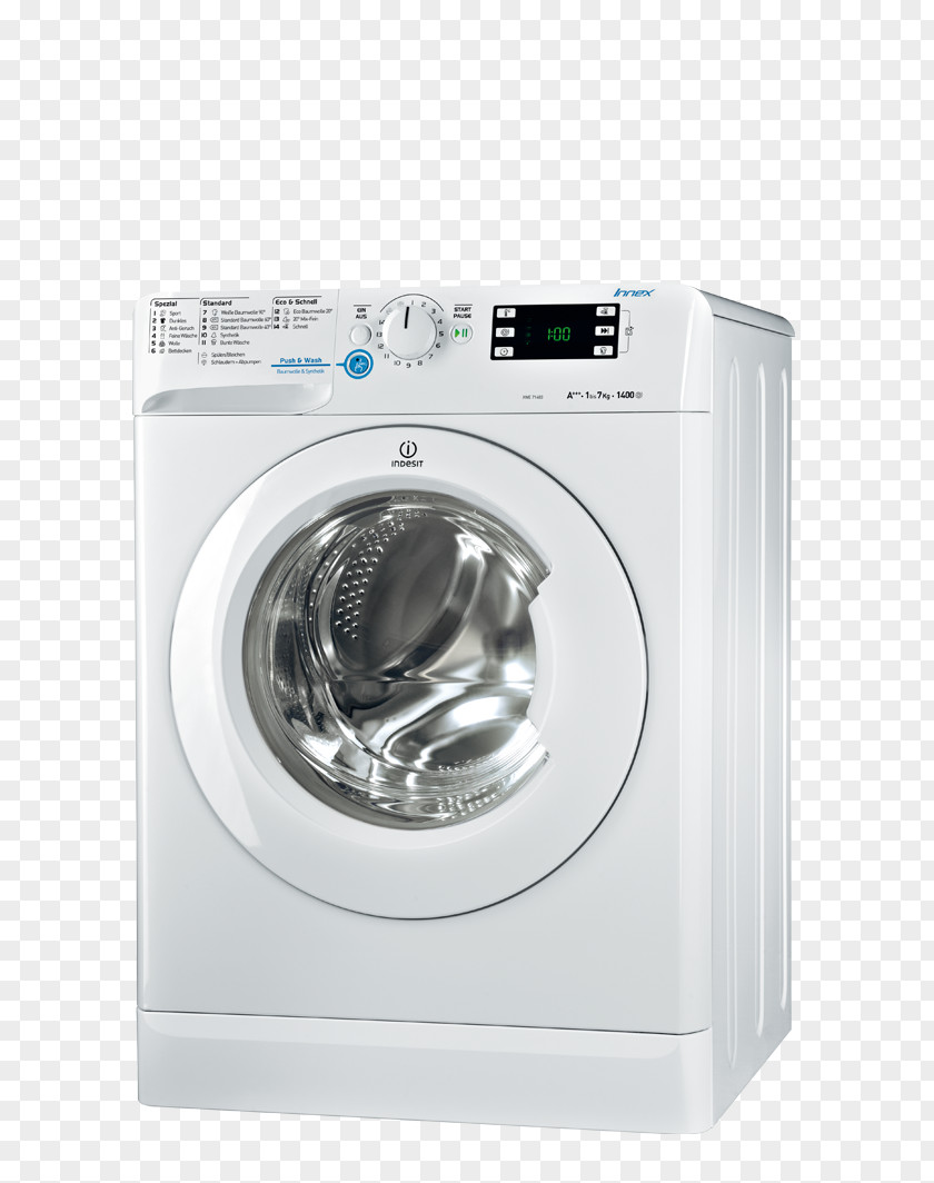 Waschwirkungsklasse Washing Machines Combo Washer Dryer Clothes Indesit Co. Home Appliance PNG
