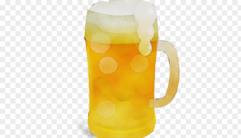 Yellow Drinkware Water Bottle Drink Glass PNG