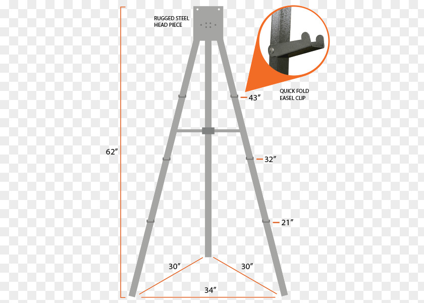 Backdrops C&T Event Rentals Easel Steel Angle PNG