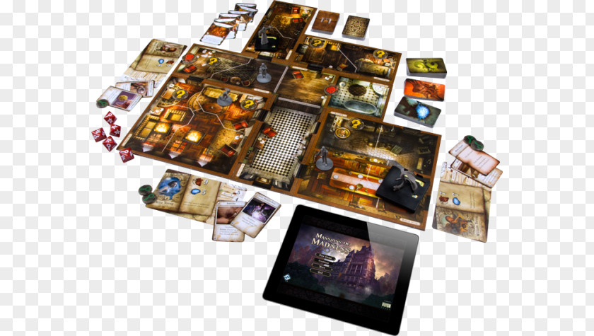 Board Game Fantasy Flight Games Mansions Of Madness PNG