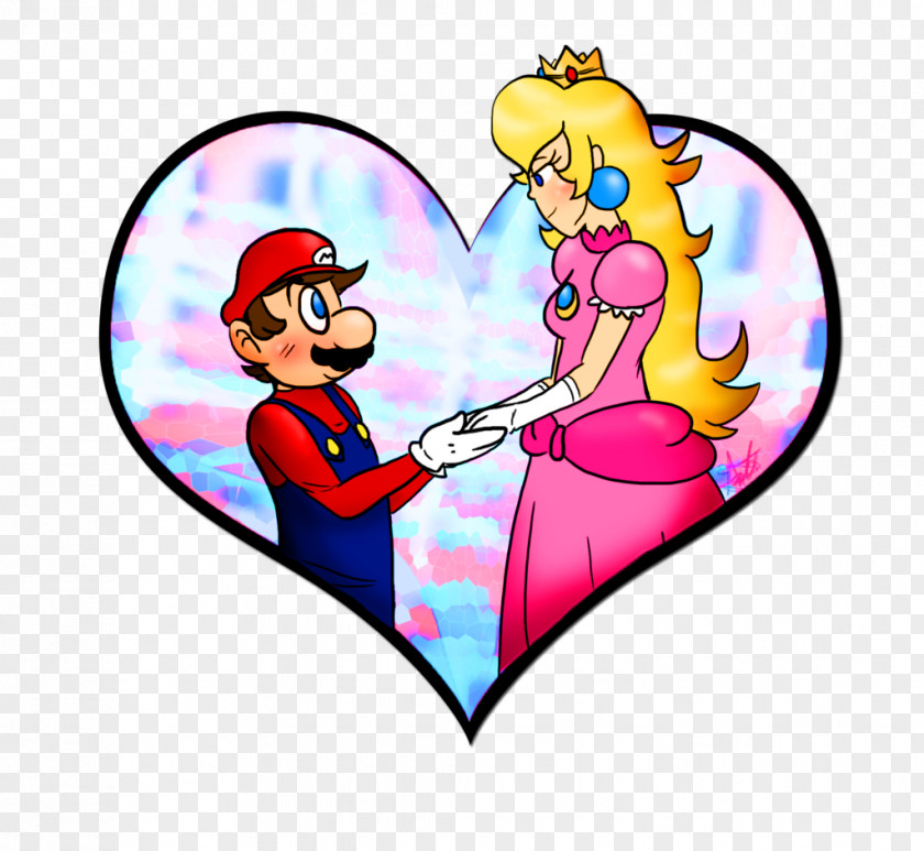 Cartoon Peach Princess Mario Bros. Nintendo Art PNG