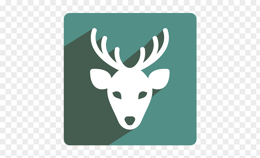 Deer Icon Reindeer Santa Claus Moose Christmas PNG