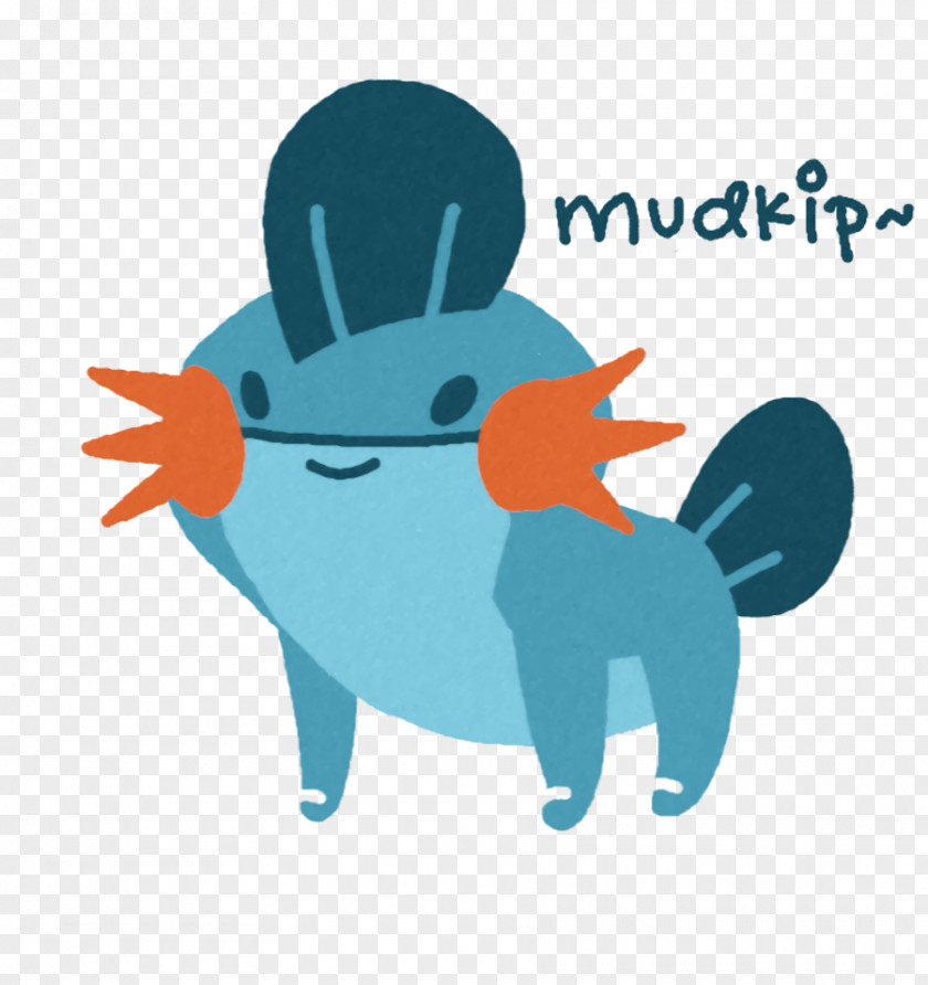 Mudkip Vector Mammal Illustration Clip Art Fish Beak PNG