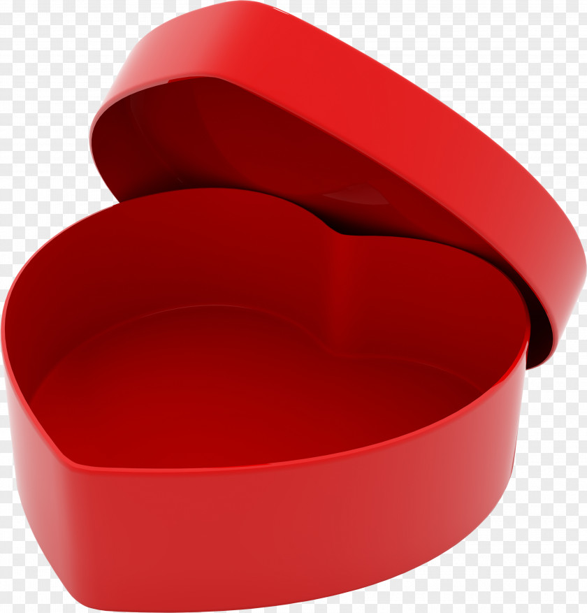 Red Birthday Gift Box PNG