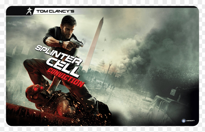 Splinters Tom Clancy's Splinter Cell: Conviction Blacklist Double Agent Sam Fisher Stealth Game PNG