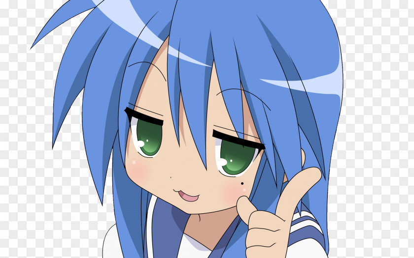 Youtube Konata Izumi Lucky Star Character YouTube Desktop Wallpaper PNG