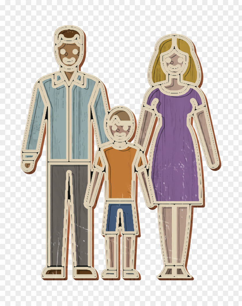 People Icon Family Child PNG