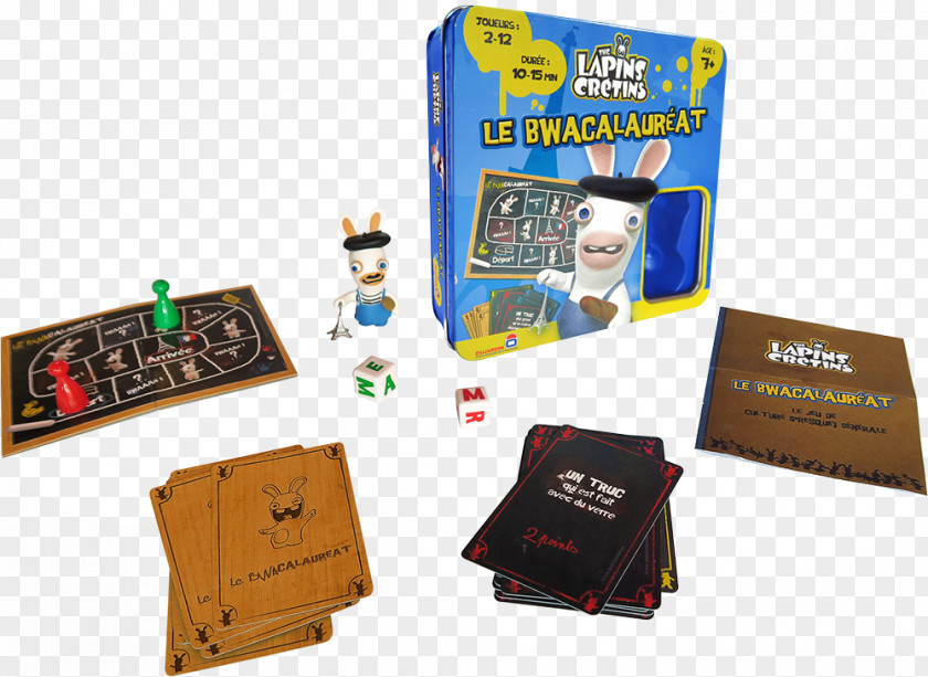 Toy Board Game Raving Rabbids Ravensburger PNG