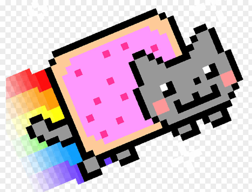 Cat Flappy Nyan YouTube Desktop Wallpaper PNG