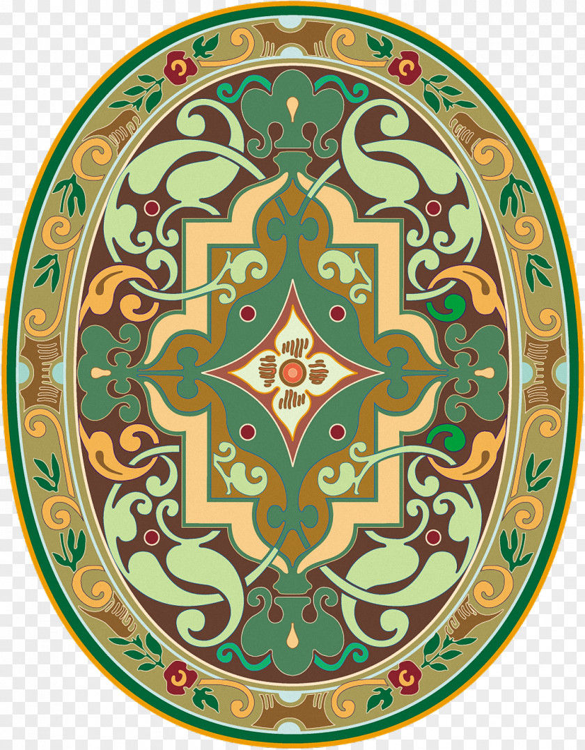 Design Illuminated Manuscript Art Ornament Arabesque PNG