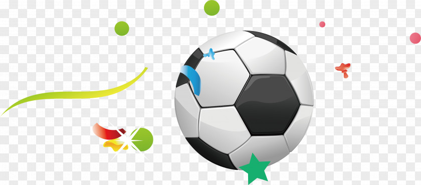 Football Vector Element Paper PNG