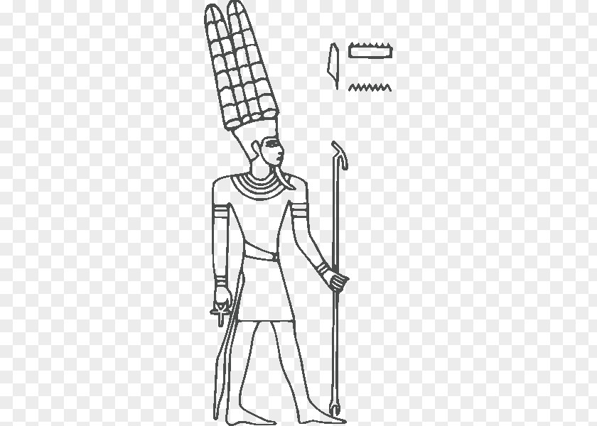 Goddess Ancient Egyptian Deities Religion Coloring Book Amun PNG