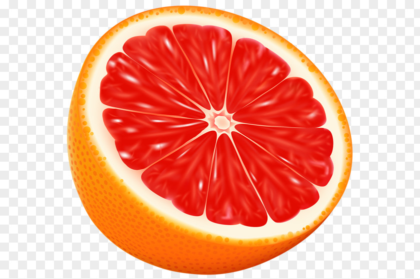 Half Orange Blood Grapefruit Juice Rangpur Clip Art PNG