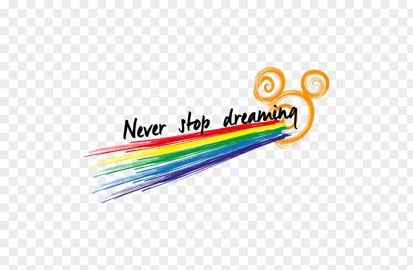 Never Stop Dreaming Product Design Graphics Line Font PNG