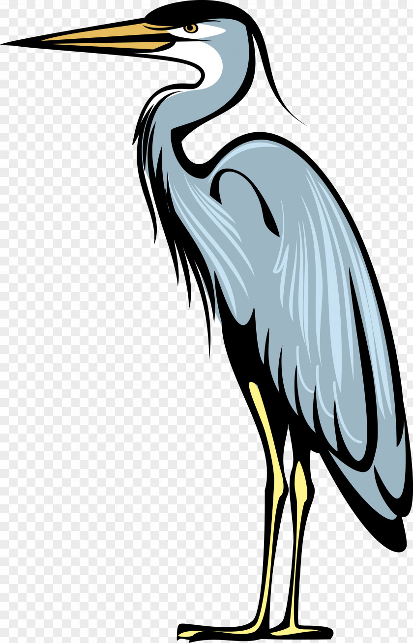 Coat Great Blue Heron Bird Crane Heraldry PNG