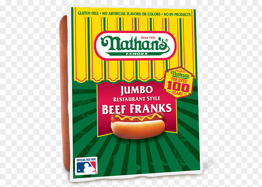 Coney Island Hot Dog Chicago-style Nathan's Famous Beef Organic Food PNG