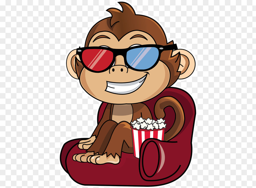 Cute Monkey Clip Art Sticker Glass AppAdvice.com Illustration PNG